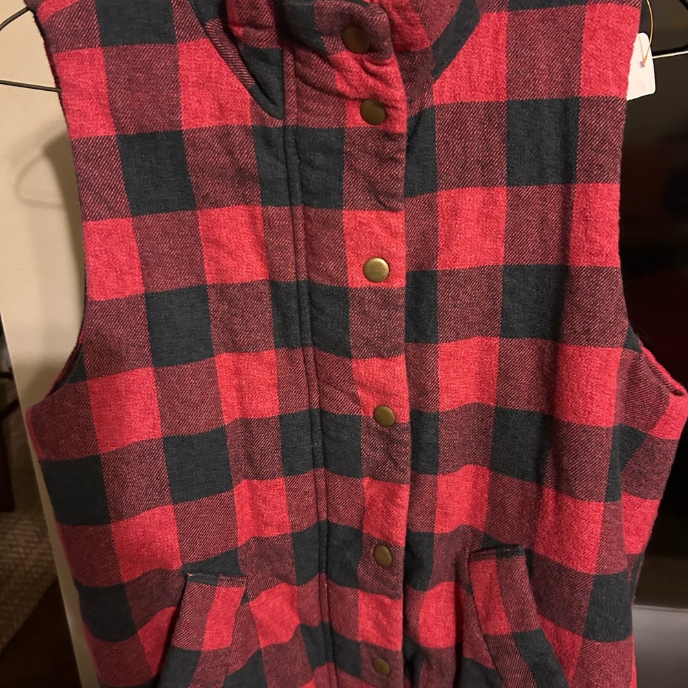 Dylan Cozy Flannel Vest
